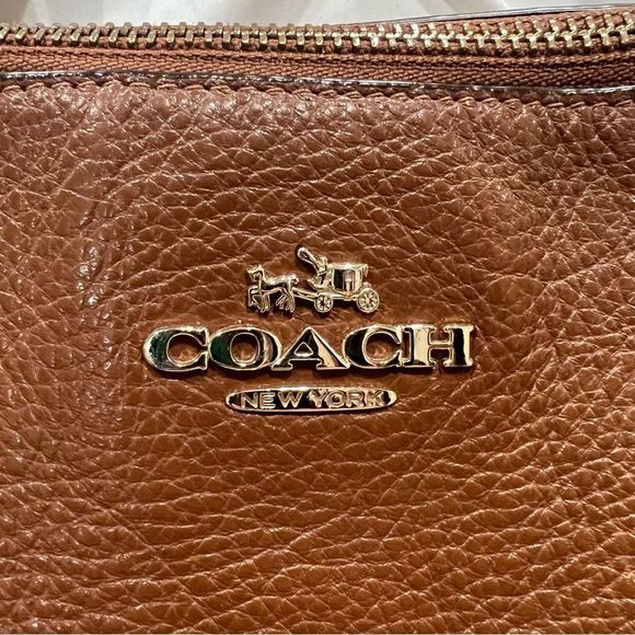 Coach Ava Saddle Tote with Gold Tone Hardware - Picture 2 of 10